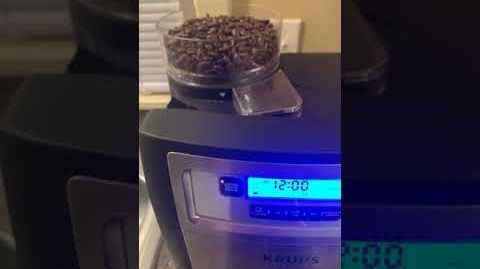 KRUPS (KM785D50) Grind and Brew Auto-Start Maker with Builtin Burr Coffee Grinder - Krups Grind & Brew 2-10 cup programmable coffee maker.