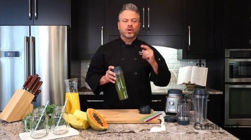 Cuisinart (CPB-380P1) Hurricane Compact Juicing Blender - Tropical Vitamin C Smootie using the Hurricane Compact Blender (CPB-380C)