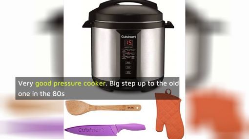 Cuisinart (CPC-800) 8-Quart Pressure Cooker - Review Cuisinart CPC-800 8-Quart Pressure Cooker, Silver