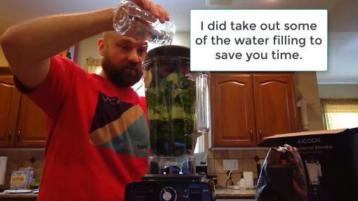 AICOOK (8188MKB) Professional Blender - Aicook "Professional" 1450W Blender for Smoothies with Larger 70oz BPA-Free Tritan Pitcher (Part 2)