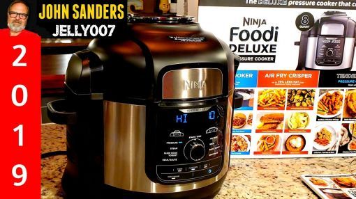 Ninja Foodi (FD401) 8-qt 9-in-1 Deluxe XL Pressure Cooker & Air Fryer - 2019 NINJA FOODI DELUXE 8qt PRESSURE COOKER FIRST LOOK | WATER TEST | UNBOXING FD402 BRAND NEW MODEL