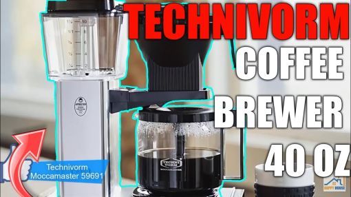 Technivorm (59691 KB) Coffee Brewer - ?Technivorm Moccamaster 59691 KB Coffee Brewer 40 oz Brushed silver☕