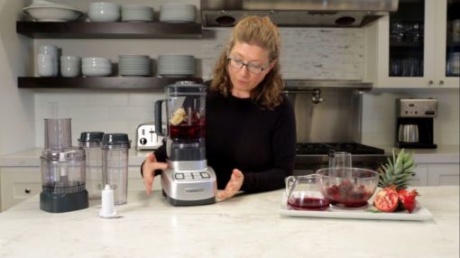 Cuisinart (BFP-650GM) Velocity Ultra Trio  Blender/Food Processor - Cuisinart VELOCITY Ultra Trio 1 HP Blender/Food Processor with Travel Cups (BFP-650) Demo Video