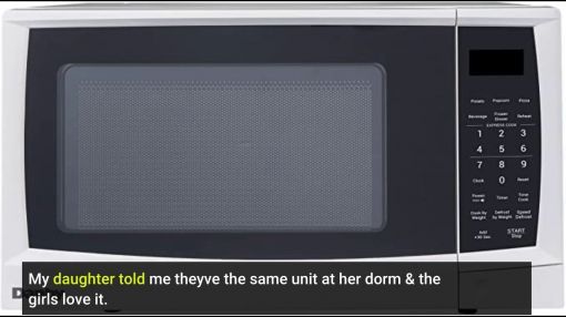 Farberware (FMO07ABTWHA) Classic 0.7 cu. ft. 700W Microwave Oven - Farberware Classic FMO07ABTWHA 0.7 Cu. Ft 700-Watt Microwave Oven with LED Lighting, White