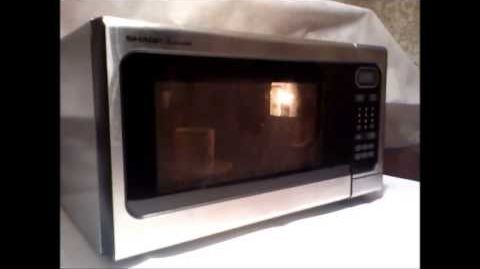Sharp (ZSMC1442CS) 1.4 cu. ft. Microwave Oven - Sharp 1100 Watts 1.4 cu.ft. Microwave Oven R-408LS Stainless Steel