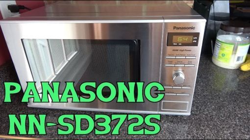 Panasonic (NN-SD372SR) 0.8 cu. ft. Countertop Microwave Oven - Panasonic NN-SD372S microwave review