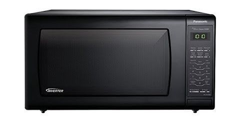 Panasonic (NN-SN736B) 1.6 cu. ft. Countertop Inverter Microwave Oven - Panasonic NN-SN736B Black 1.6 Cu. Ft. Countertop Microwave Oven with Inverter Technology