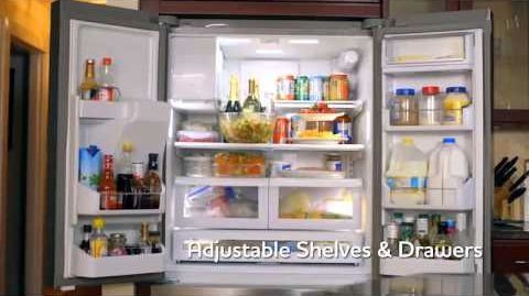 Frigidaire 36" Wide 21.7 Cu. Ft. Energy Star Rated French Door Ref - Joan on the Frigidaire Gallery French Door Refrigerator