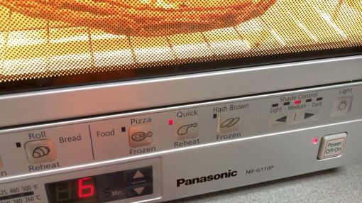 Panasonic (NB-G110P-K) FlashXpress Compact Toaster Oven - Panasonic NB-G110P Flash Xpress Toaster Oven