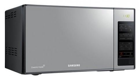 Samsung (MG14H3020CM) 1.4 Cu. Ft. Counter Top Grill Microwave Oven - Samsung Grilling Browning Microwave Review Ultra Modern
