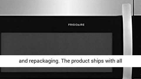 Frigidaire (FFMV1645T)  1.6 cu. ft. Over-The-Range Microwave Oven - Frigidaire FFMV1745TS 30 Inch Over the Range Microwave Oven