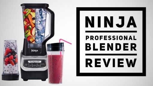 Ninja (BL610) Professional 72 Oz Countertop Blender - NINJA PROFESSIONAL BLENDER REVIEW with NUTRI NINJA CUPS - The ice crushing smoothie maker