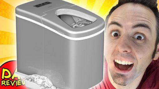 HOmeLabs Portable Countertop Ice Maker - BEST PORTABLE ICE CUBE MAKER? | HomeLabs Ice Maker Unboxing & First Look Review