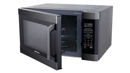 Farberware (FMO12AHTBSG) 1.2-Cu. Ft. Microwave Oven - Farberware Black FMO12AHTBSG 1.2-Cubic-Foot 1100-Watt Microwave Oven with Grill Function