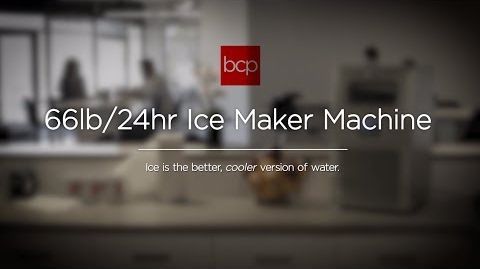 Best Choice Products (SKY5296) Automatic Portable Stainless-Steel Ice Maker Machine - SKY5296 66lb/24hr Automatic Portable Stainless-Steel Ice Maker