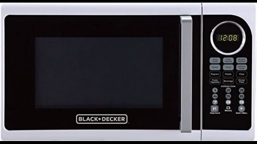Black & Decker (EM925ACP-P1) 0.9 Cu. Ft. Microwave Oven - Black+Decker 0.9 Cu. Ft. Digital Microwave