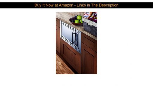 Summit Appliance ( 19'' 1 cu.ft. Built-In Microwave with 4.38 inch Trim - ✨ Summit OTR24 24 Inch Stainless Steel Built In 0.9 cu. ft. Capacity Microwave Oven with Trim Kit