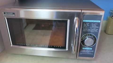 Sharp (R-21LCF) Commercial Professional Microwave Oven - Sharp R-21LCFS commercial microwave oven review