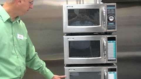 Sharp (R-21LTF) Commercial Microwave Oven - Sharp Commercial Microwave Oven 1,000 Watt Series