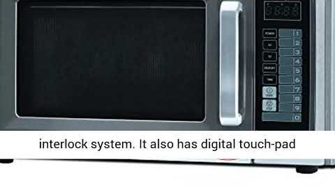 General (GEW1000E) Microwave Oven - General GEW1000E 1000W Digital Microwave