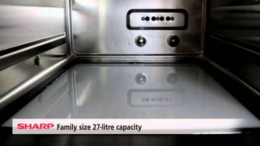 Sharp (AX-1100S) 1.0 cu ft Steamwave Microwave Oven - Sharp AX-1100SLM, AX-1110SLM Steamwave