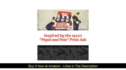 NewAir "Pepsi & Pete" Vintage Edition (AB-1200BP) 126 Can Capacity Beverage Fridge - ✨ Pepsi AB-1200BP Cola Small Beverage Mini Fridge with Glass Door, Pepsi & Pete Design, Perfect for
