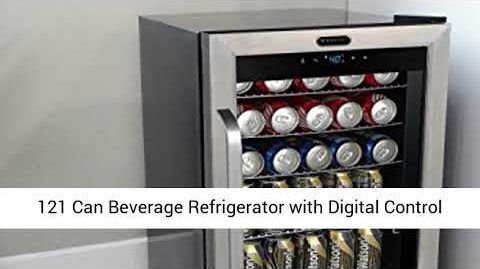 Whynter (BR-1211DS) 121-can Capacity Beverage Center - Whynter BR-1211DS Freestanding 121 Can Digital Control and Internal Fan - Review