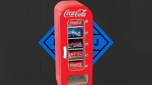 Koolatron Coca-Cola (CVF18) 10-Can Capacity Retro Vending Electric Cooler - Coca Cola Retro Vending Fridge Review!
