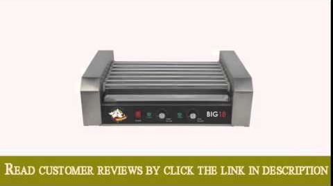 RollerDog (RDB18SS) Big 18  Hotdog Roller - RollerDog Big 18 Stainless Steel Hotdog Roller with Drip Tray
