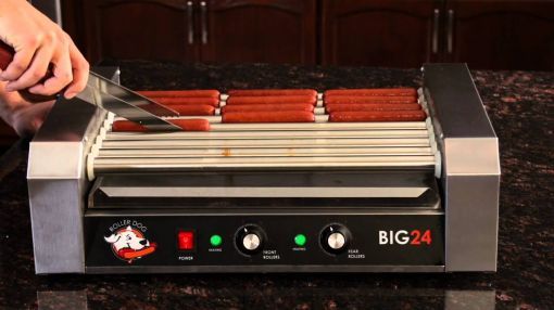 RollerDog (RDB30SS) Big 30 Hotdog Roller - FunTime Roller Dog Hot Dog Roller Machine
