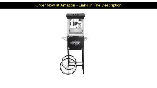 Great Northern Popcorn (6116) 6 oz. Old-Fashioned Popcorn Popper - ☘️ Great Northern Popcorn Black 6 oz. Ounce Foundation Old-Fashioned Movie Theater Style Popcorn Po