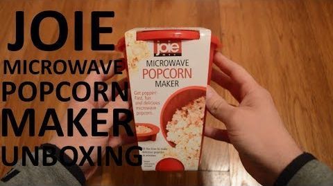 MSC International Joie (14001) Popcorn Popper - Unboxing Joie Microwave Popcorn Maker