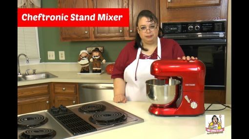 CHEFTRONIC (SM986-Red) Standing Mixer, - Cheftronic Stand Mixer Test & Review ~ Amy Learns to Cook