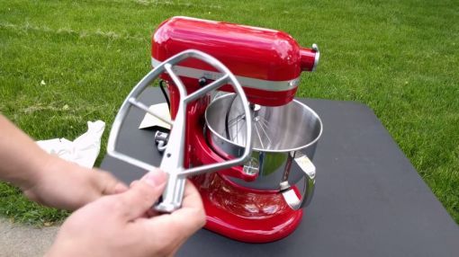 KitchenAid (KP26M1XER) 6 Qt. Professional 600 Series Bowl-Lift Stand Mixer - KitchenAid Professional 600 Series 6 Quart Stand Mixer Unboxing - Empire Red KP26M1XER