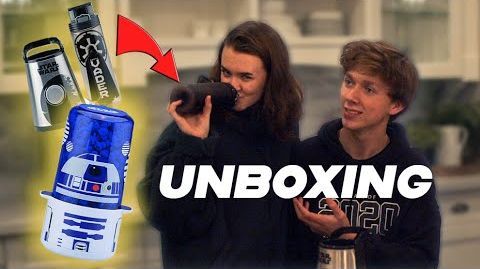 Star Wars R2-D2 (LSW-60CN) Mini Stir Popcorn Popper - Unboxing & Testing with Nyla (Star Wars Blender & Popcorn Machine)