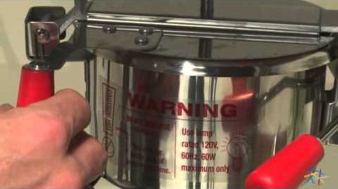 FunTime (FT421CR) Bar Table Top Popcorn Popper Maker Machine - Fun Time FT421CR Countertop Popcorn Maker - Product Review Video