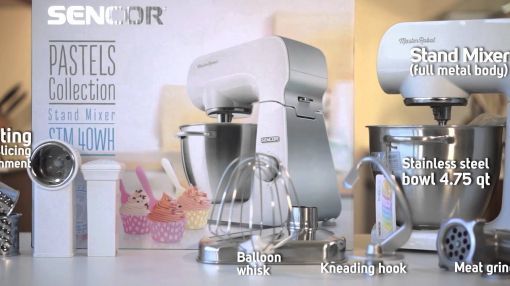 Sencor (STM40WH) 4.75 Quart Stand Mixer - Stand Mixer Sencor STM 40WH