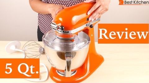 KitchenAid (RRK150FP) 5 Qt. Artisan Series Stand Mixer - KitchenAid Artisan Series 5-Quart Stand Mixer Review