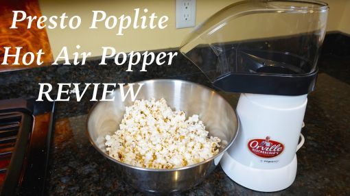 Presto (04820) PopLite Hot Air Popcorn Popper - Presto PopLite Hot Air Popper Review