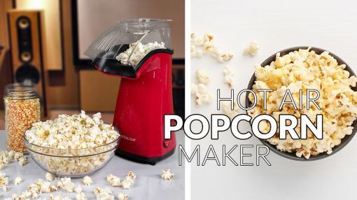 Nostalgia (APH200RED) Air-Pop Popcorn Maker - APH200RED | 16-Cup Hot Air Popper