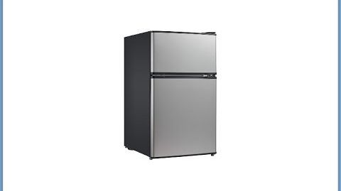 Midea (WHD-113FSS1) 3.1 cu. ft. Compact Refrigerator and Freezer - Midea WHD-113FSS1 Compact Refrigerator Freezer Review