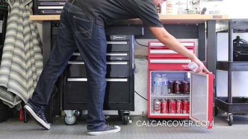 Koolatron (KTCF50) 1.8 cu. ft. Tool Chest Fridge - Koolatron Garage Tool Chest Toolbox Refrigerator KTCF50 at California Car Cover