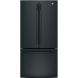 GE Energy Star (GNE25JGKBB) 24.7 cu. ft. French-Door Refrigerator - 0