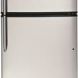 GE ENERGY STAR (GIE21GSHSS) 21.1 Cu. Ft. Top-Freezer Refrigerator - 0