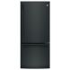 GE Energy Star (GDE21EGKBB) 21.0 cu. ft. Bottom Freezer Refrigerator - 0