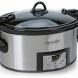 Crock-Pot SCCPVL610-S-A 6-Quart Cook & Carry Programmable Slow Cooker with Digital Timer - 0
