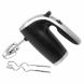 5 Speed 150 Watt Hand Mixer with Silver Accents, Black - 0