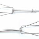 Hand Mixer Turbo Beater Set fits Cuisinart HTM-3 Models, Silver