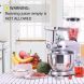 3 in 1 Electric 650W Multi-functional 6-Speed Tilt-Head Kitchen Stand Mixer Meat Grinder Juice Blender - 0