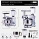 3 in 1 Electric 650W Multi-functional 6-Speed Tilt-Head Kitchen Stand Mixer Meat Grinder Juice Blender - 3